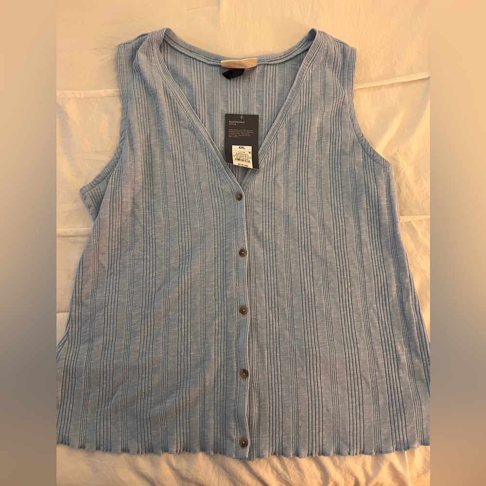 NWT Universal Threads Light Blue tank top